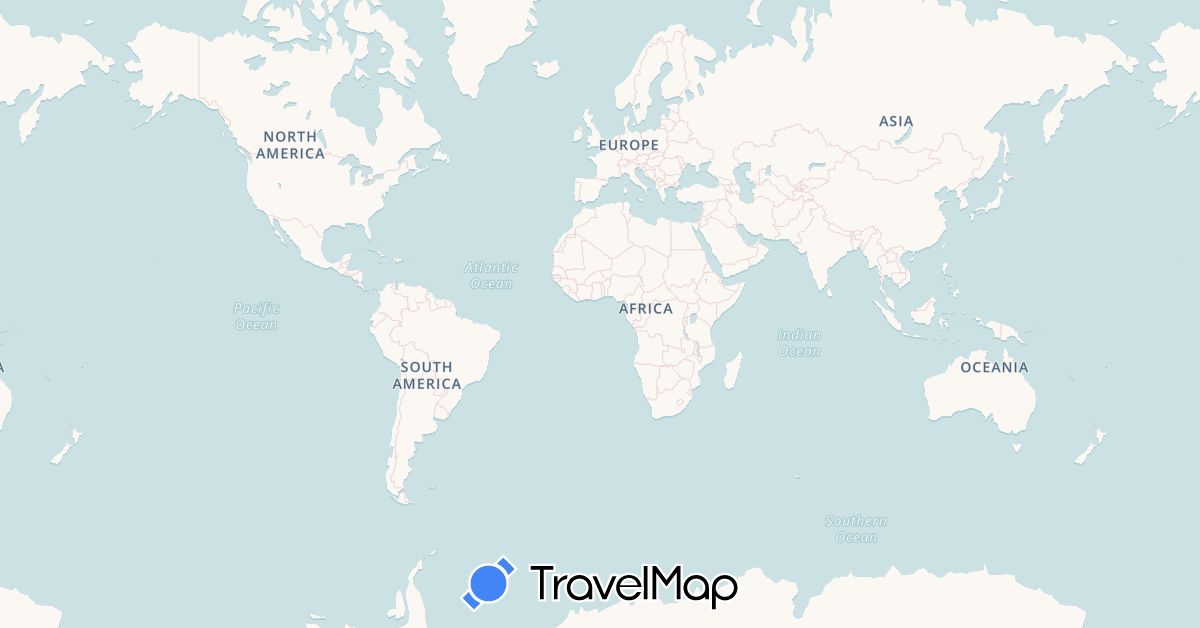TravelMap itinerary: driving, bus, plane, train, boat in Andorra, Albania, Belgium, Switzerland, Czech Republic, Germany, Spain, France, United Kingdom, Greece, Croatia, Ireland, Iceland, Italy, Montenegro, Netherlands, Portugal, Turkey, United States (Asia, Europe, North America)